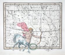 The Constellations (Plate XX) Sagittarius, 1822