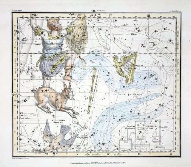 The Constellations (Plate XXIV), 1822.