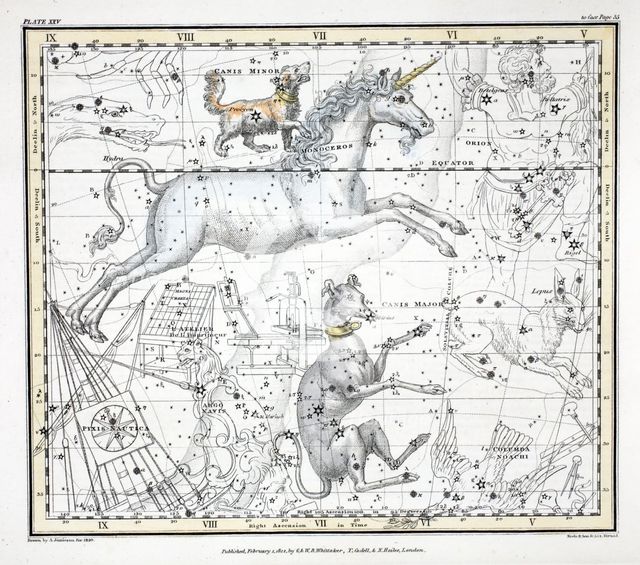 The Constellations (Plate XXV, 1822.