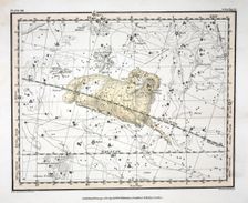 The Constellations (Plate XIII) Aries and Musca Borealis, 1822