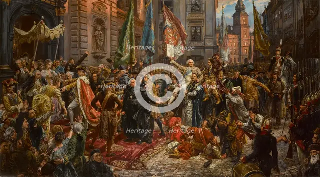 The Constitution of 3 May 1791, 1891. Creator: Matejko, Jan Alojzy (1838-1893).