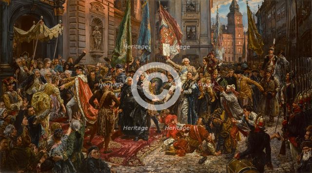 The Constitution of 3 May 1791, 1891. Creator: Matejko, Jan Alojzy (1838-1893).