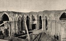 The construction of the Basílica de la Sagrada Família, 1887. Creator: Anon