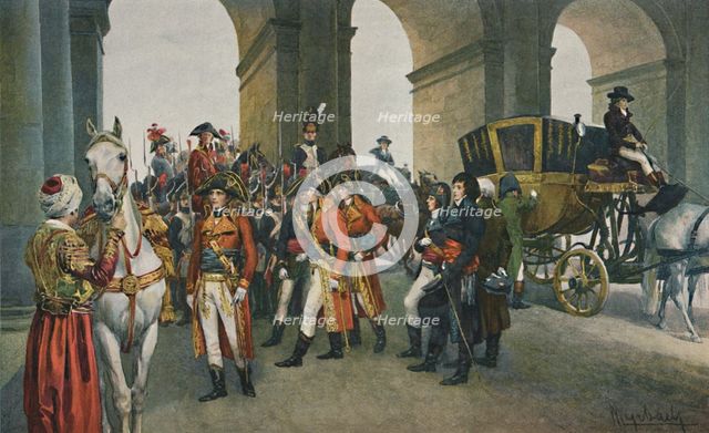 'The Consuls Take Possession of the Tuileries', 10 August 1792, (1896).  Artist: Unknown.