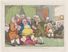 The Consultation, or Last Hope, June 30, 1808., June 30, 1808. Creator: Thomas Rowlandson