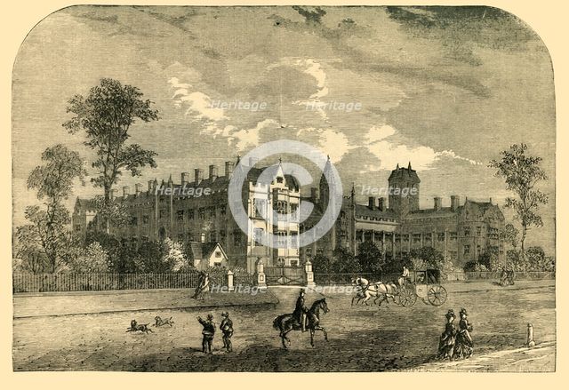 'The Consumption Hospital, Brompton', c1876. Creator: Unknown.