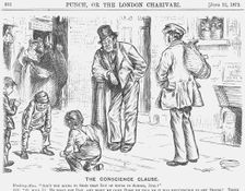 The Conscience Clause 1872. Creator: Unknown