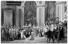 The Consecration of the Emperor Napoleon and the Coronation of the Empress Josephine 1804 (1900)