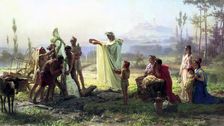 The Consecration of the Herma 1874. Artist: Fyodor Andreyevich Bronnikov