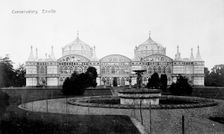 The conservatory at Enville Hall, Staffordshire, c1910