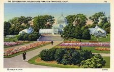 The Conservatory, Golden Gate Park, San Francisco, California, USA, 1932