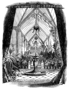 The Conservatory, St. Clare, 1862. Creator: Unknown