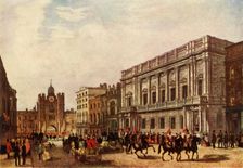 The Conservative Club, St. James's Street, London c1840, (1947). Creator: Woods