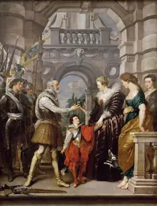 The Consignment of the Regency (The Marie de Medici Cycle). Artist: Rubens, Pieter Paul (1577-1640)