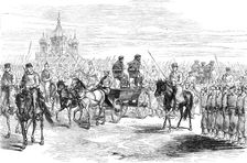 The Conspiracies in St. Petersburg: the Nihilists carried to execution, 1881. Creator: Unknown