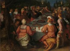 The Conspiracy of Julius Civilis and the Batavians in a Sacred Grove, 1600-1613. Creator: Otto Van Veen