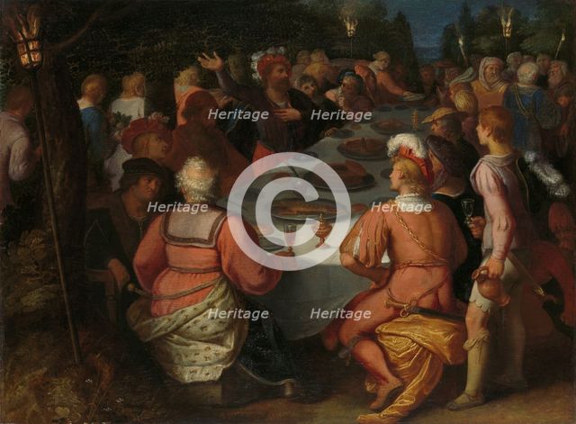The Conspiracy of Julius Civilis and the Batavians in a Sacred Grove, 1600-1613. Creator: Otto Van Veen.
