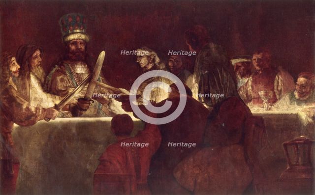 'The Conspiracy of the Batavians', 1662, (1967).  Creator: Rembrandt Harmensz van Rijn.