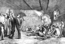 The Conspirators in the private apartments of Thomas A'Becket shortly before his murder..., 1862. Creator: Unknown