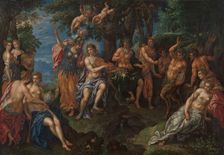 The Contest between Apollo and Pan, c.1600-c.1615. Creator: Hendrik de Clerck