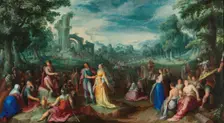 The Continence of Scipio, 1600. Creator: Karel van Mander I