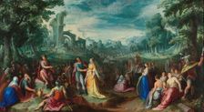 The Continence of Scipio, 1600. Creator: Karel van Mander I