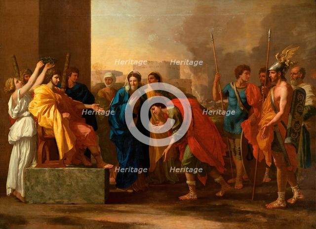 The Continence of Scipio, 1640. Creator: Nicolas Poussin.