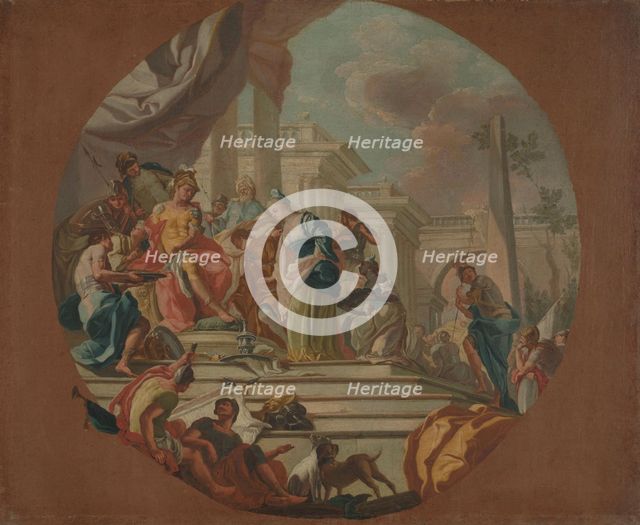 The Continence of Scipio, 1765-1770. Creator: Giacinto Diana.