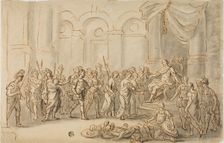 The Continence of Scipio, n.d. Creator: Unknown