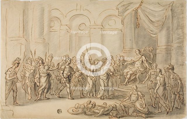 The Continence of Scipio, n.d. Creator: Unknown.