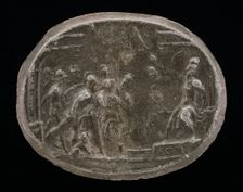 The Continence of Scipio [original sense], c. 1540. Creator: Giovanni Bernardi