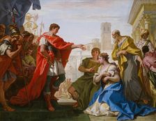 The Continence of Scipio, c. 1706. Creator: Sebastiano Ricci