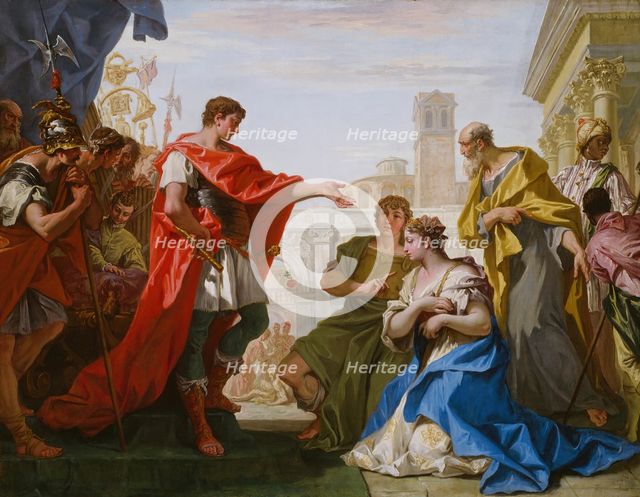 The Continence of Scipio, c. 1706. Creator: Sebastiano Ricci.