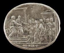 The Continence of Scipio. Creator: Giovanni Bernardi