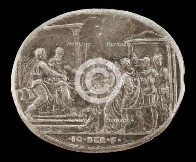 The Continence of Scipio. Creator: Giovanni Bernardi.