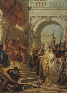 The Continence of Scipio, early-mid 18th century. Creator: Giovanni Battista Tiepolo