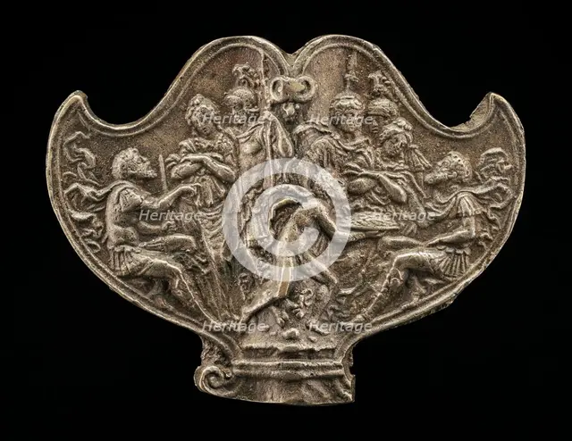 The Continence of Scipio, late 15th - early 16th century. Creator: Moderno.