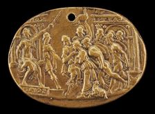 The Continence of Scipio [reversed sense]. Creator: Giovanni Bernardi