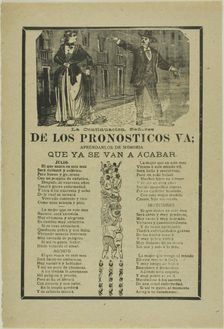 The Continuation, Sirs, of the Forecasts..., n.d. Creator: José Guadalupe Posada