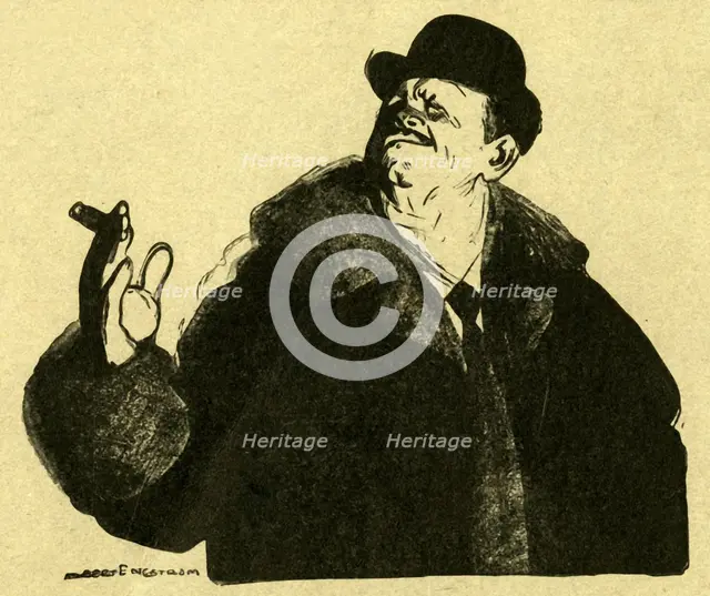 'The Contractor', early 20th century. Creator: Albert Engstrom.