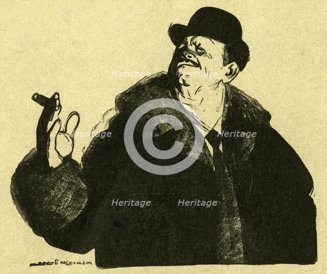 'The Contractor', early 20th century. Creator: Albert Engstrom.