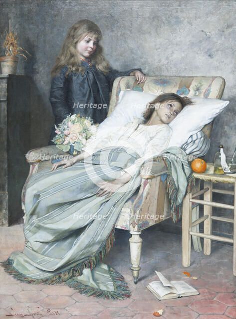 The convalescent, 1884. Creator: Jenny Nystrom.