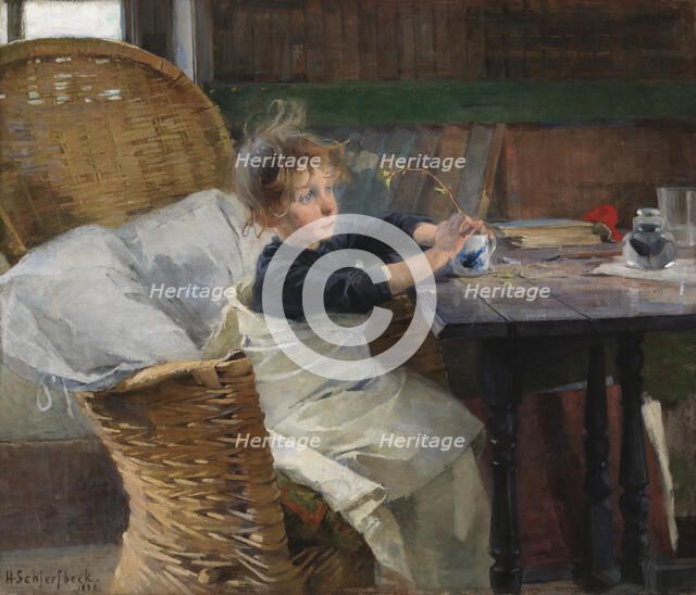 The Convalescent, 1888. Creator: Helene Schjerfbeck.