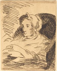 The Convalescent (La convalescente), 1876/1878. Creator: Edouard Manet