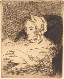 The Convalescent (La convalescente), 1876/1878. Creator: Edouard Manet