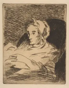 The Convalescent (Suzanne Manet), 1879-81 (?). Creator: Edouard Manet