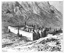The Convent of St Catherine, Mount Sinai, Egypt, 1895