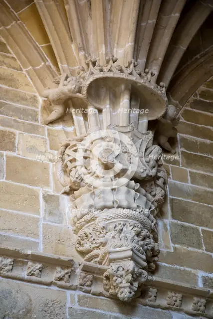 The Convent of the Knights of Christ, Tomar, Portugal, 2009. Creator: Samuel Magal.