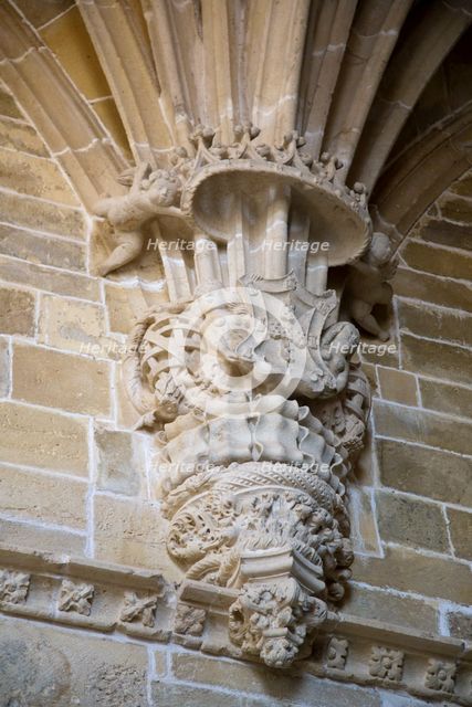 The Convent of the Knights of Christ, Tomar, Portugal, 2009. Creator: Samuel Magal.