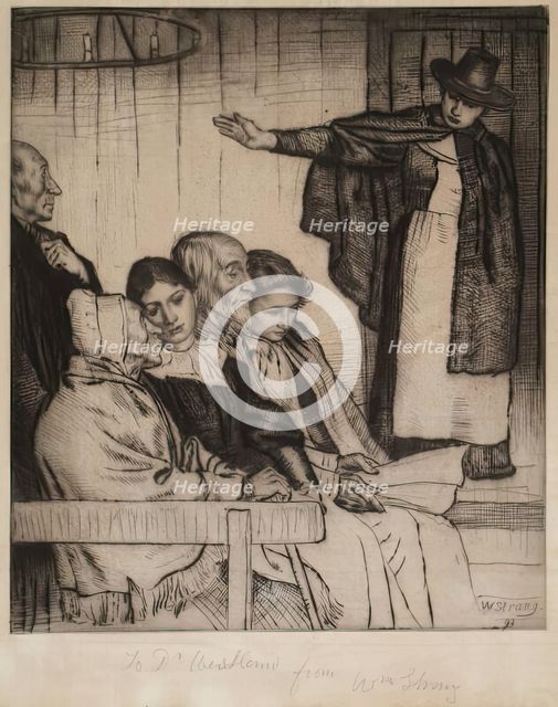The Conventicle, 1893. Creator: William Strang.